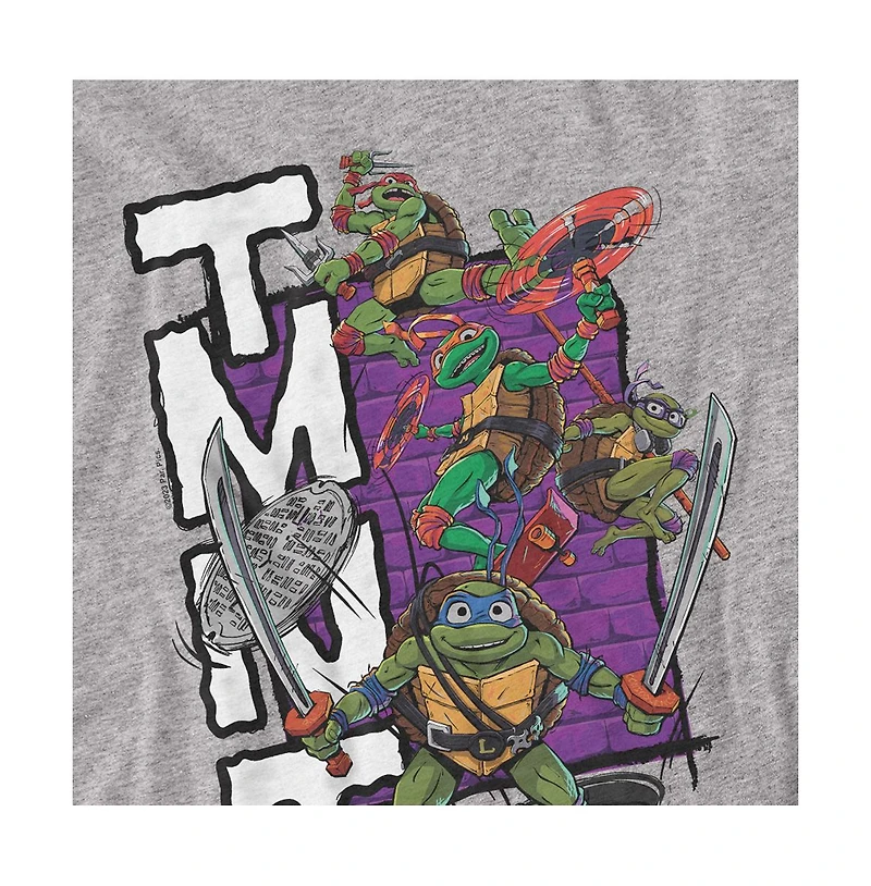 Men's Tmnt Mutant Mayhem Stacked T-Shirt