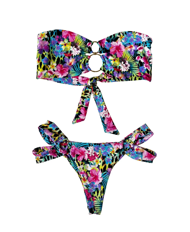 Beach Bunny Swimwear Women's Grace Bandeau Bikini Top