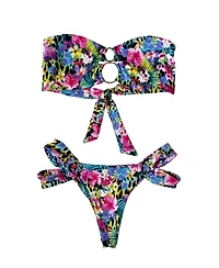 Beach Bunny Swimwear Women's Grace Bandeau Bikini Top