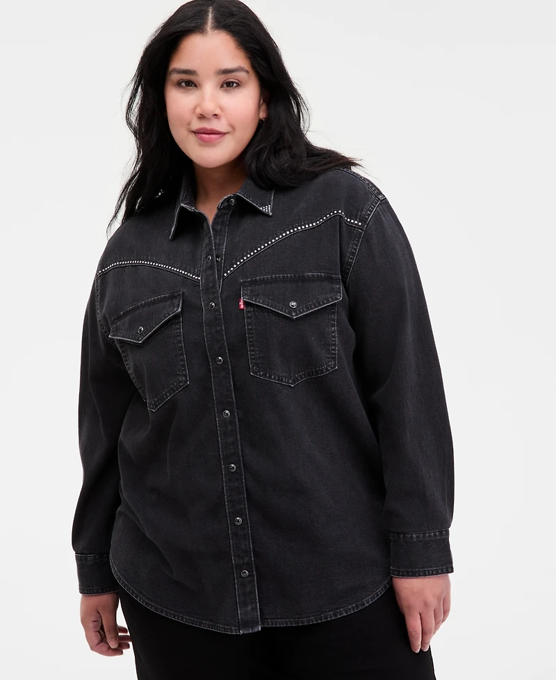 Levi's Plus Sawyer Western Pocket Detail Shirt