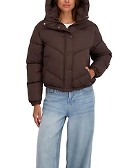 Sebby Juniors' Short Hooded Puffer Jacket