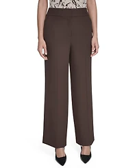 Calvin Klein Petite Solid Wide Leg Pants