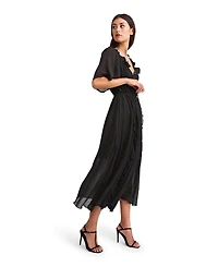 Belle & Bloom Women's Amour Amour Ruffled Midi Dress