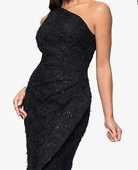 Xscape Women's One Shoulder Dress
