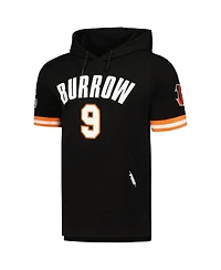 Pro Standard Men's Joe Burrow Black Cincinnati Bengals Player Name Number Hoodie T-Shirt