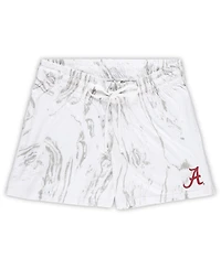 Profile Women's White Alabama Crimson Tide Plus Marble Tank and Shorts Set