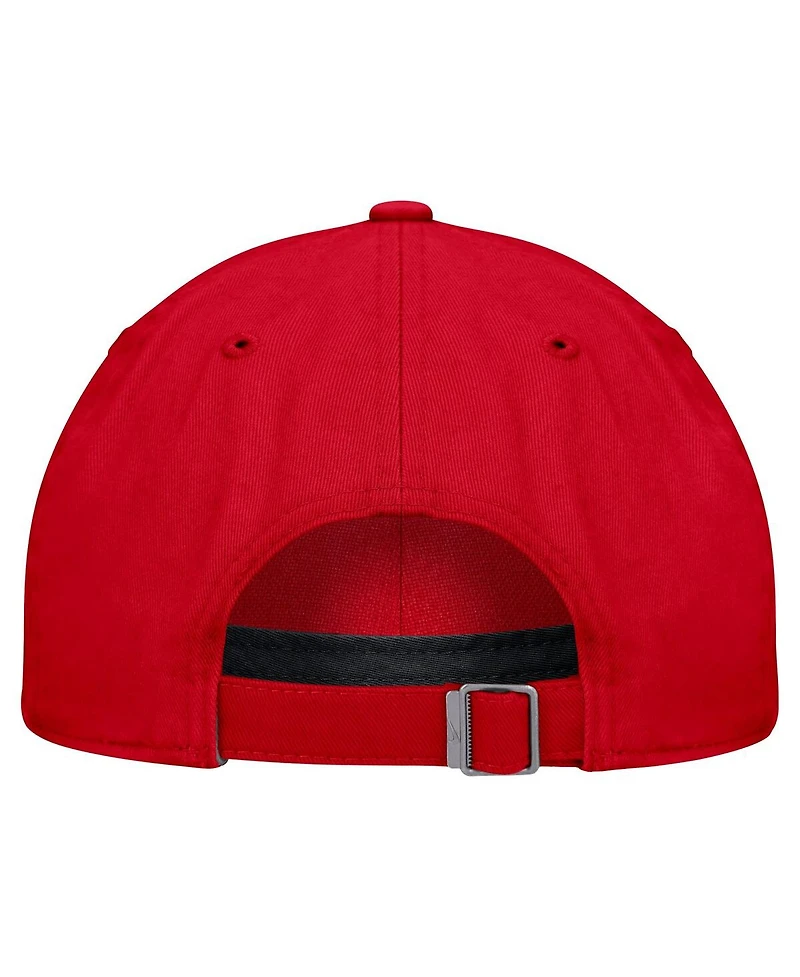 Nike Big Boys and Girls Red Team Usa Club Adjustable Hat