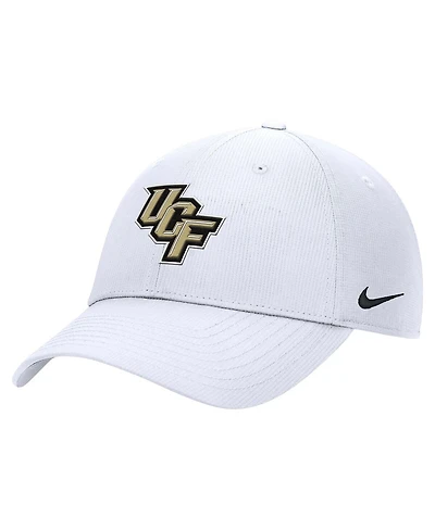 Nike Men's White Ucf Knights 2025 On-Field Club Performance Adjustable Hat