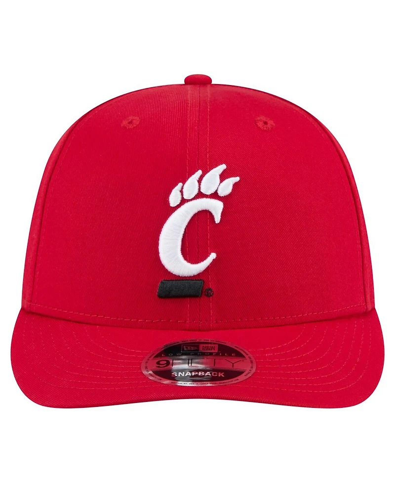 New Era Men's Red Cincinnati Bearcats Low Profile 9FIFTY Snapback Hat