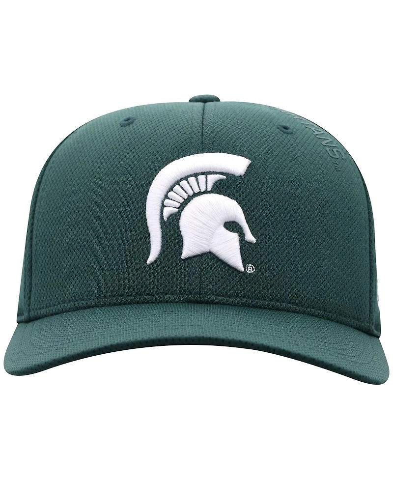 Top of the World Men's Green Michigan State Spartans Reflex 2.0 Flex Hat