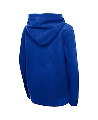 Outerstuff Big Boys and Girls Royal Philadelphia 76ers Key Line Sherpa Full-Zip Hoodie