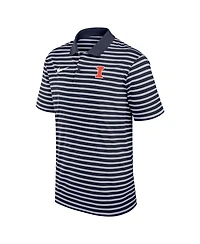 Nike Men's Navy Illinois Fighting Illini Victory Stripe Performance Polo Shirt