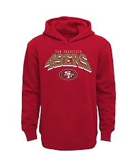 Outerstuff Toddler San Francisco 49ers Dynamic Duo Fleece Pullover Hoodie and Sweatpants Set