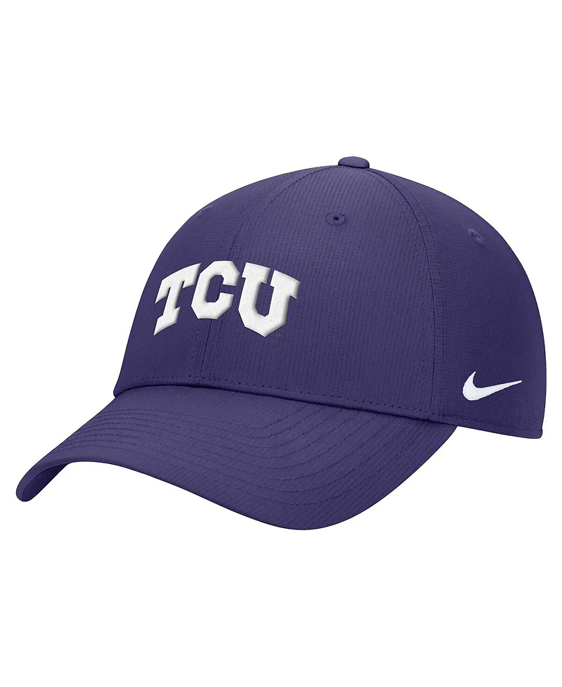 Nike Men's Purple Tcu Horned Frogs 2025 On-Field Club Performance Adjustable Hat