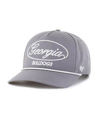 '47 Brand Men's Gray Georgia Bulldogs Contemporary Basics Foundational Rope Hitch Adjustable Hat