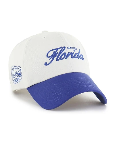 '47 Brand Men's White Florida Gators Contemporary Basics Foundation Clean Up Adjustable Hat