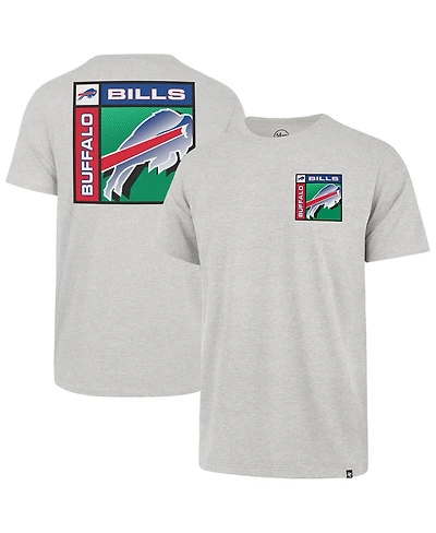 '47 Brand Men's Gray Buffalo Bills Chrome Plate Franklin T-Shirt