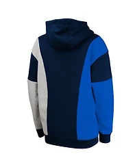 Outerstuff Big Boys and Girls Navy Dallas Mavericks Ace the Hole Pullover Hoodie
