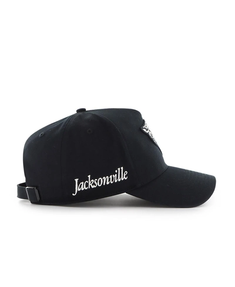 '47 Brand Men's Black Jacksonville Jaguars Foundation Offside Adjustable Hat