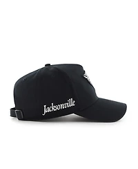'47 Brand Men's Black Jacksonville Jaguars Foundation Offside Adjustable Hat