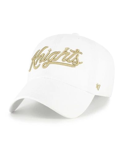'47 Brand Men's White Ucf Knights Clean Up Adjustable Hat