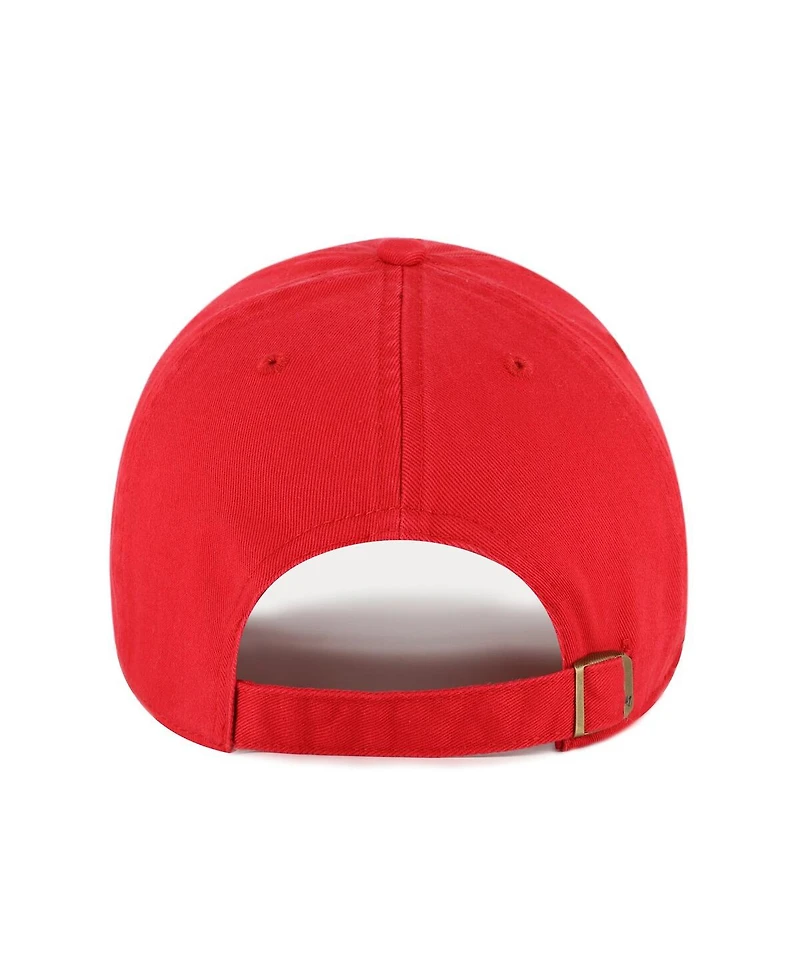 '47 Brand Men's Red Nebraska Huskers Clean Up Adjustable Hat