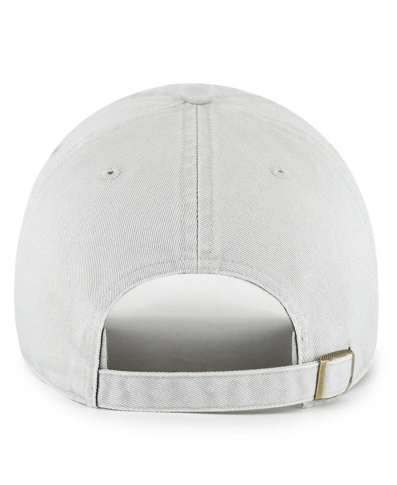 '47 Brand Men's Gray Byu Cougars Vault Clean Up Adjustable Hat