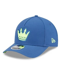 New Era Men's Blue Charlotte Fc 2025 Jersey Hook 9FORTY M-Crown Adjustable Hat