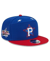 New Era Men's Blue/Red Pittsburgh Pirates 2025 Mlb All-Star Game Workout Side Patch 9FIFTY Snapback Hat