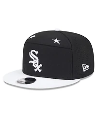 New Era Men's Black/White Chicago White Sox 2025 Mlb All-Star Game Side Patch 9FIFTY Snapback Hat