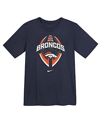 Nike Preschool Navy Denver Broncos Icon Legend Performance T-Shirt