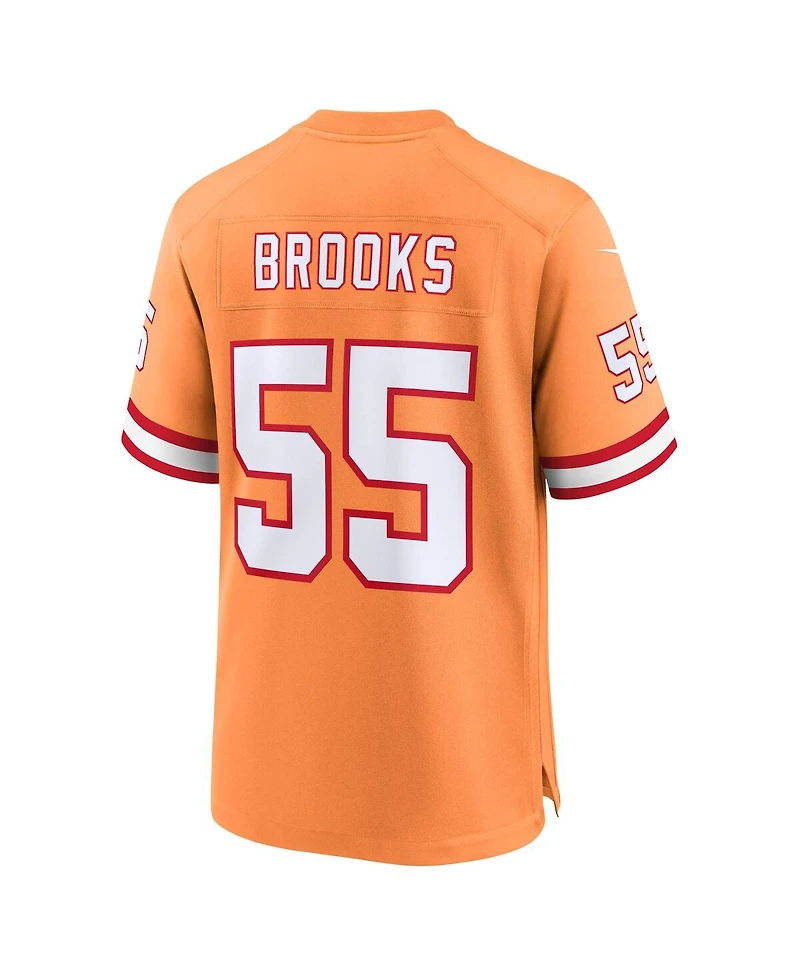Nike Men's Derrick Brooks Creamsicle Tampa Bay Buccaneers 50th Season Game Jersey