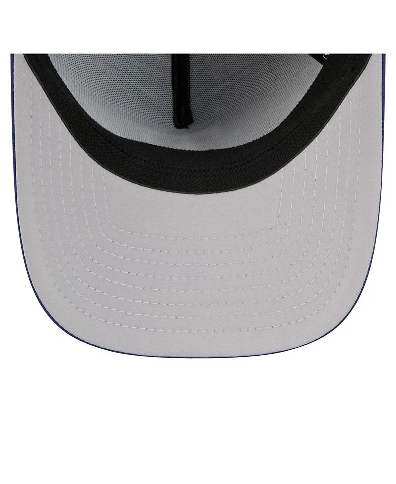New Era Men's Royal Texas Rangers 39THIRTY A-Frame Perforated Flex Hat