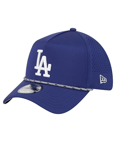 New Era Men's Royal Los Angeles Dodgers 39THIRTY A-Frame Perforated Flex Hat