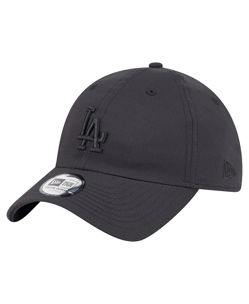 New Era Men's Black Los Angeles Dodgers Ripstop Casual Classic Adjustable Hat
