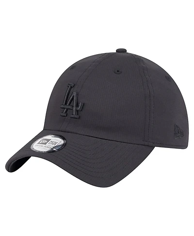 New Era Men's Black Los Angeles Dodgers Ripstop Casual Classic Adjustable Hat