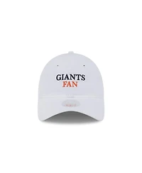 New Era Women's White San Francisco Giants Team Fan 9TWENTY Adjustable Hat