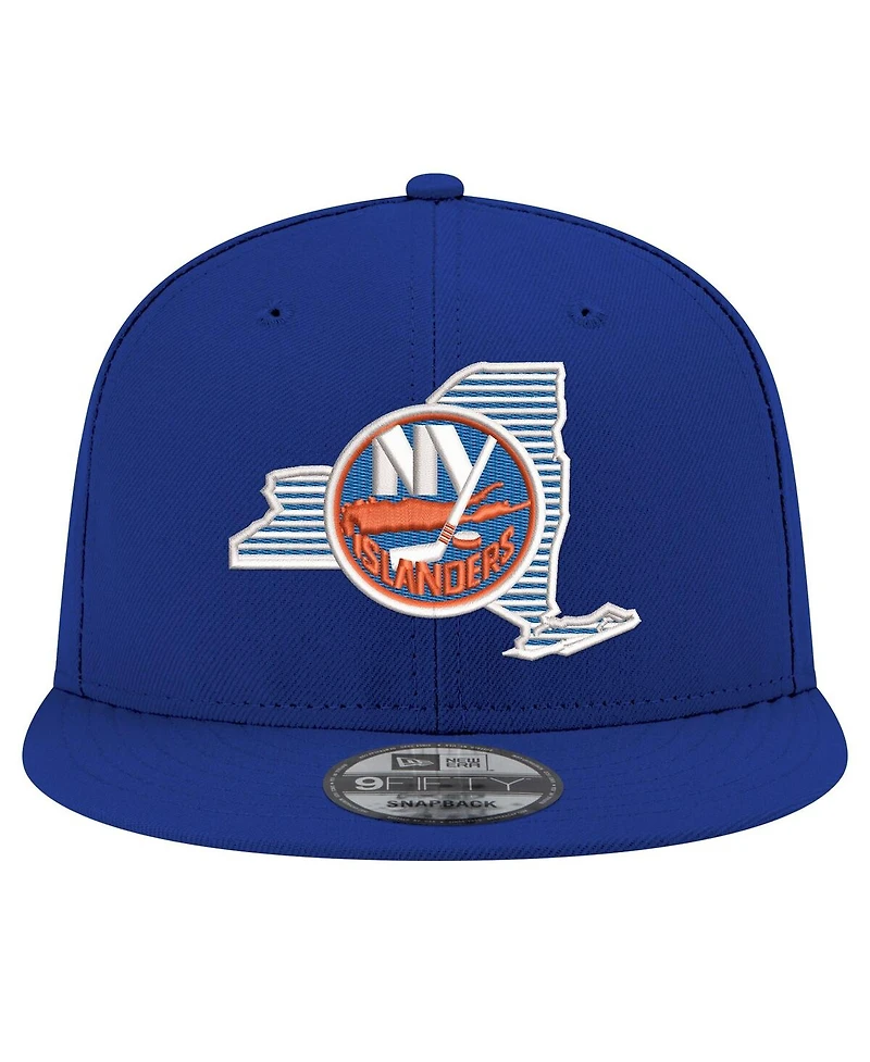 New Era Men's Royal New York Islanders State Pride 9FIFTY Snapback Hat