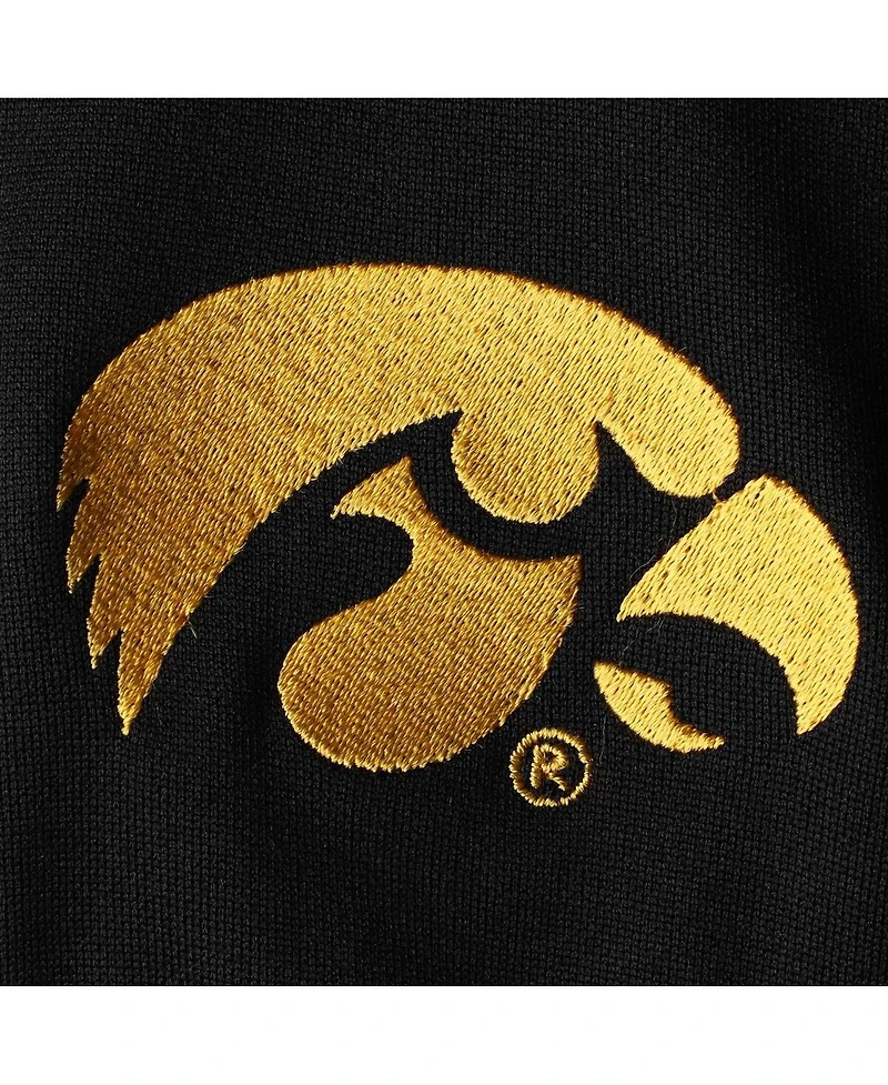 Little King Girls Toddler 2-Piece Black Iowa Hawkeyes Cheer Set