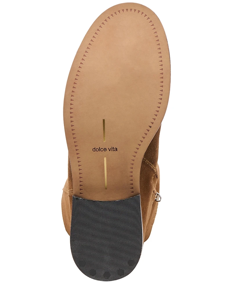 Dolce Vita Women's Kedra H2O Slip On Cozy Tall Cold Weather Boots