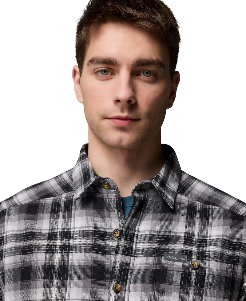 Columbia Men's Cornell Woods Flannel Long Sleeve Shirt