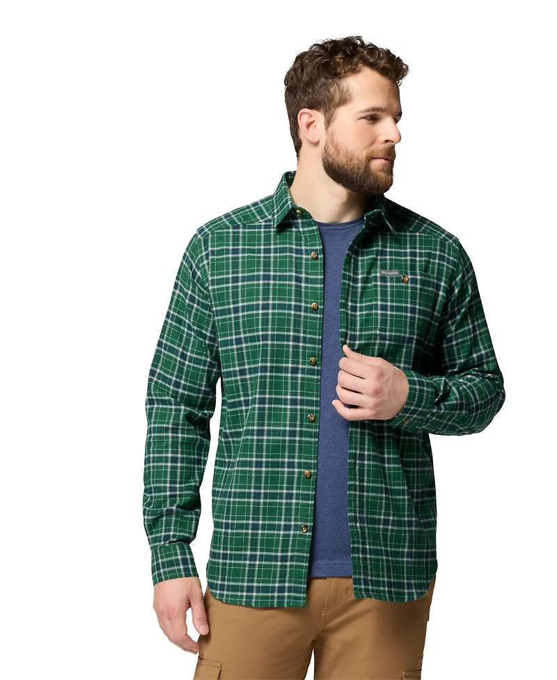 Columbia Men's Cornell Woods Flannel Long Sleeve Shirt