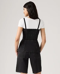 Levi's Women's Tailored Bustier Square Neck Top