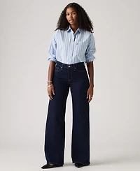 Levi's Women's 318 Shaping Stellar-Stretch Wide-Leg Jeans