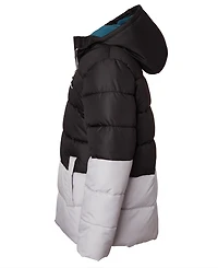 Ixtreme Big Boys Color Blocked Ripstop Puffer Jacket with Beanie
