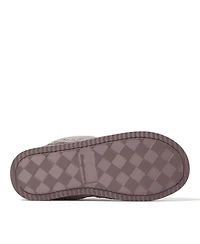 Dearfoams Women's Serena Marled Chenille Scuff House Slipper