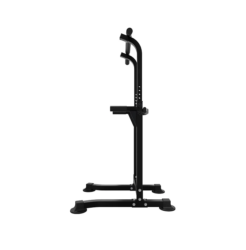 Zenova Pull Up Bar Dip Bar Power Tower Workout Dip Station Height Adjustable Free Standing Chin Up Bar