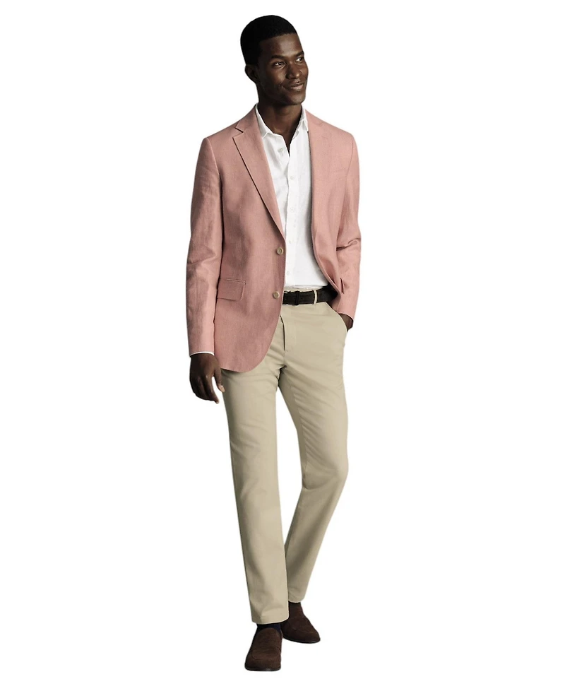 Charles Tyrwhitt Men's Linen Cotton Jacket