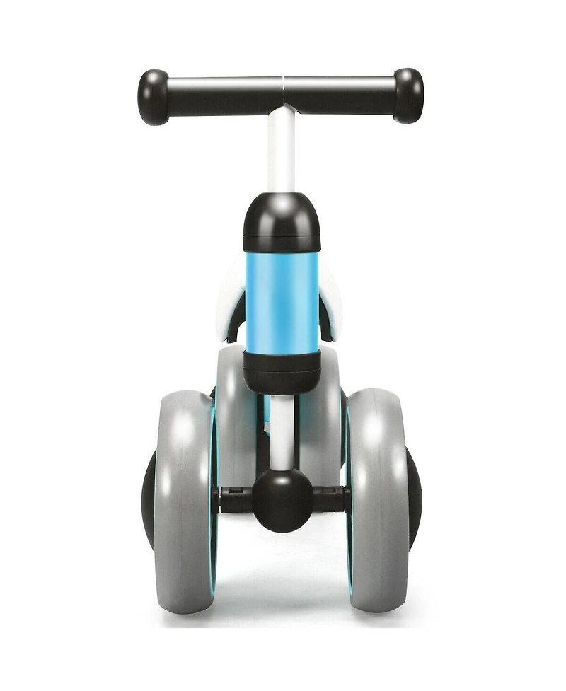 Akiudex Baby Balance Bike for Toddlers with 4 Wheels and Steering Limit