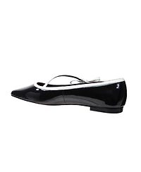 Linea Paolo Nuri | Patent Leather Asymetric Bow Skimmers